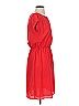 MICHAEL Michael Kors 100% Polyester Solid Red Casual Dress Size XS - photo 4