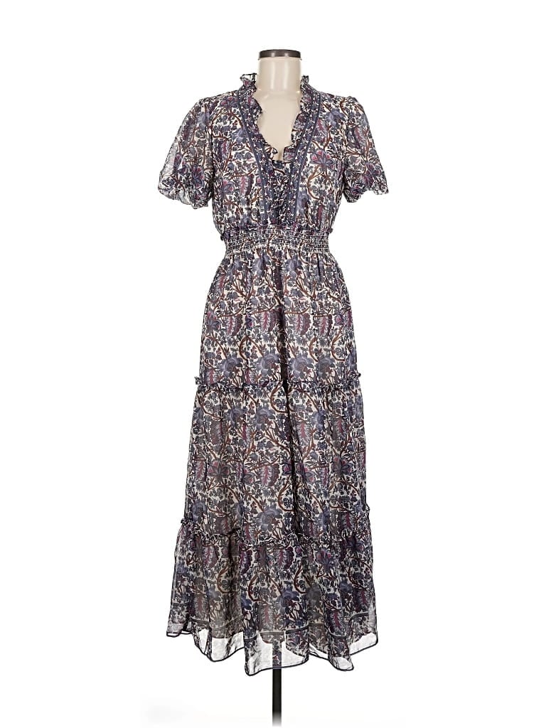 Pre-owned Max Studio Casual Dress In Purple