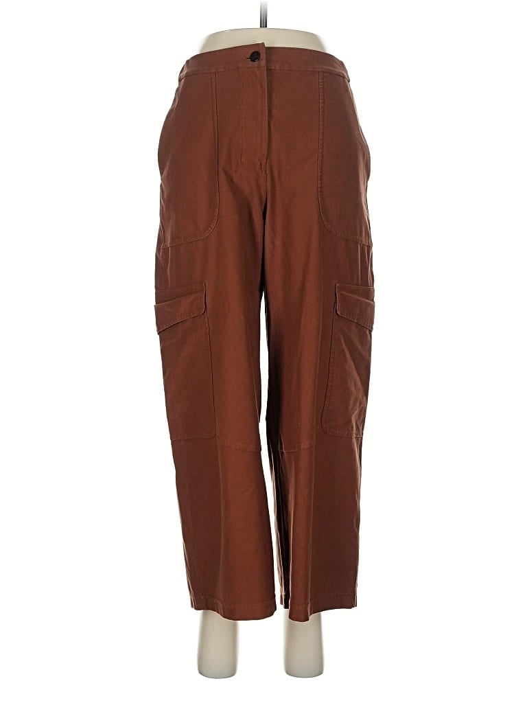 Pre-owned Lululemon Athletica Cargo Pants In Brown