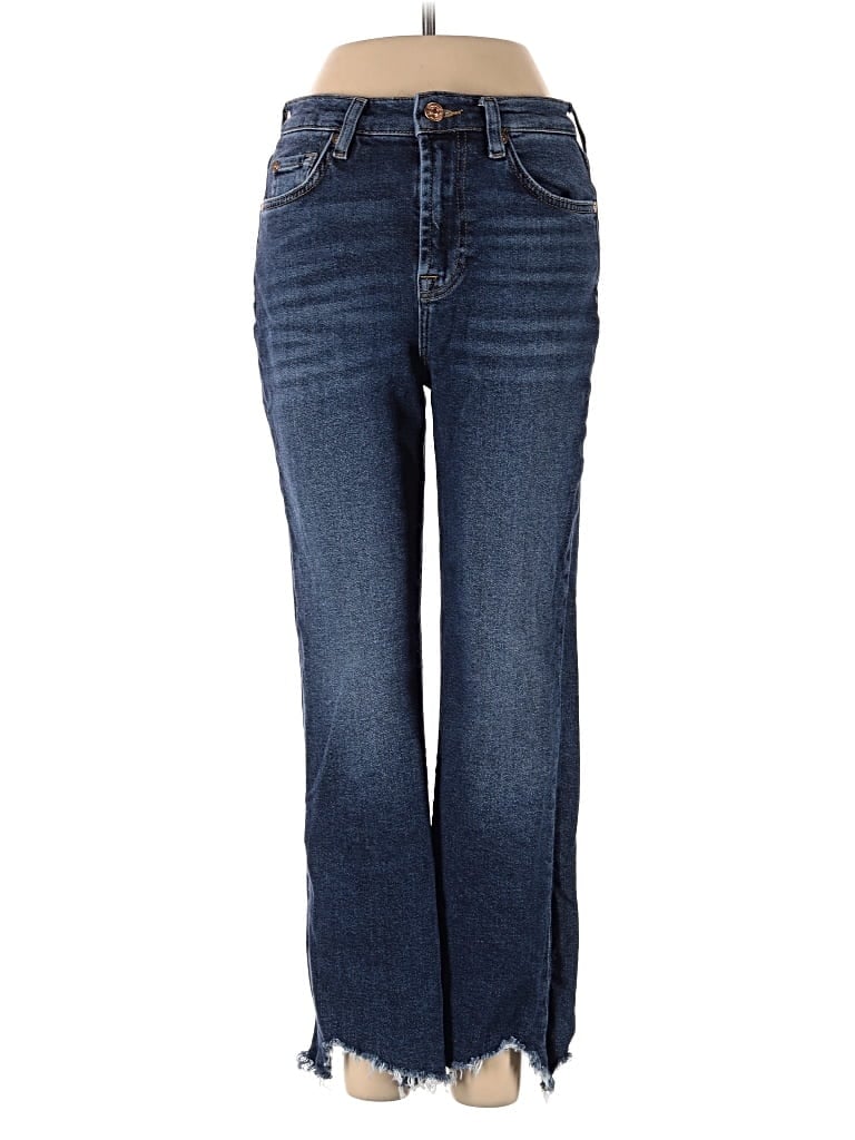 Pre-owned 7 For All Mankind Jeans In Blue