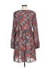 Paper Crown 100% Polyester Paisley Red Casual Dress Size M - photo 2