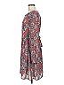 Paper Crown 100% Polyester Paisley Red Casual Dress Size M - photo 5