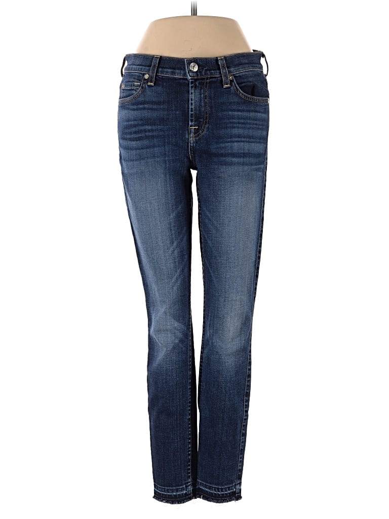 7 FOR ALL MANKIND Pre-owned Jeans In Blue