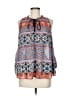 HD in Paris 100% Polyester Blue Sleeveless Blouse Size M - photo 1