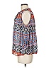 HD in Paris 100% Polyester Blue Sleeveless Blouse Size M - photo 5