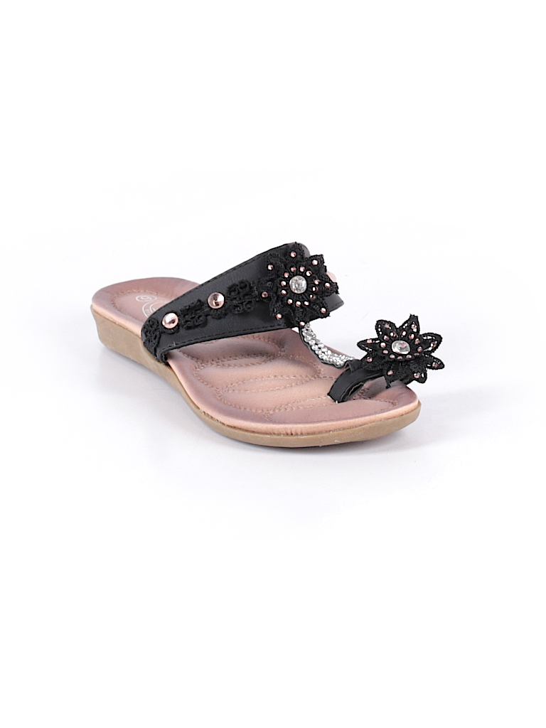 Bolaro by Summer Rio Solid Black Sandals Size 6 - 74% off | thredUP