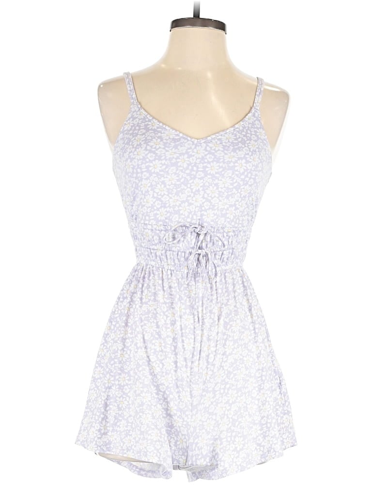 Pre-owned Hollister Romper In Blue