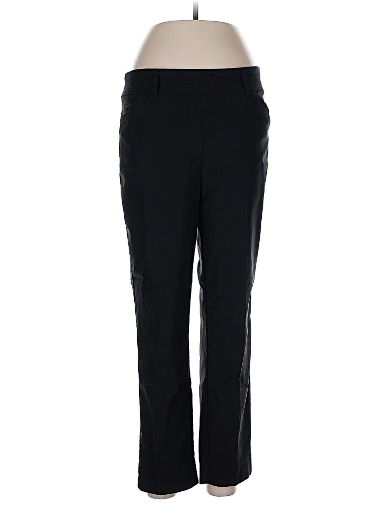 Pre-owned Hilary Radley Track Pants In Black