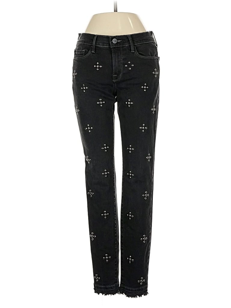 Pre-owned Frame Jeans In Black