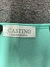 Casting 100% Polyester Teal 3/4 Sleeve Blouse Size M - photo 7