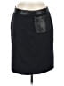 H Hilfiger Solid Black Casual Skirt Size 8 - photo 1