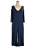 Attitudes by Renee Solid Blue Jumpsuit Size XL (tall) - photo 1