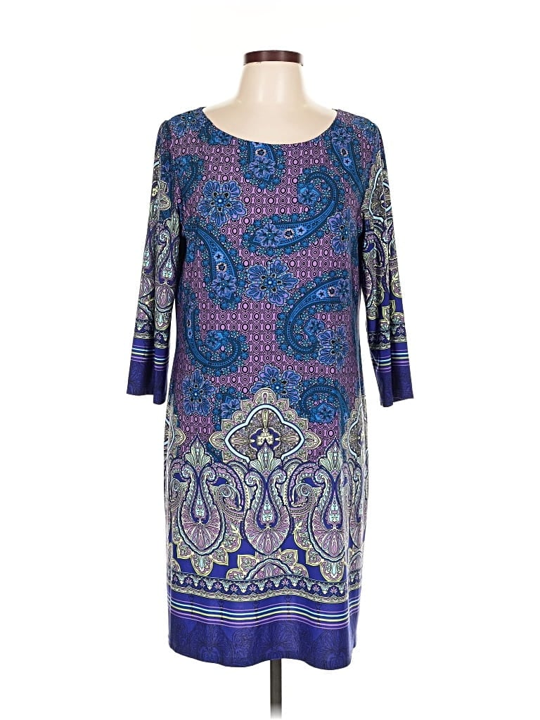 Pre-owned Tiana B Casual Dress In Purple