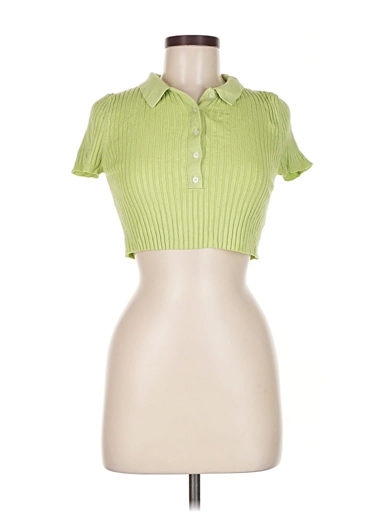 Pre-owned Urban Outfitters Cardigan Sweater In Green