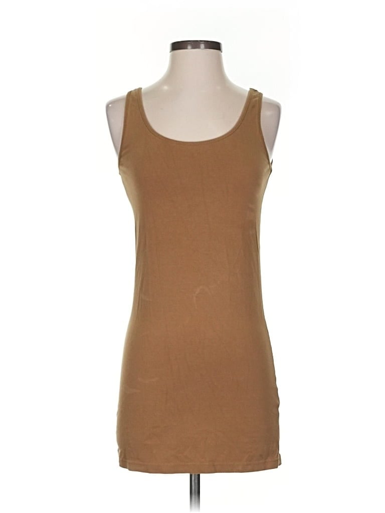 Pre-owned Assorted Brands Casual Dress In Brown
