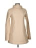 Dudley Stephens 100% Polyester Tan Turtleneck Sweater Size S - photo 1