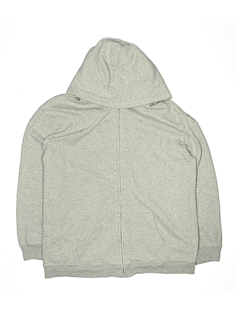 Pre-owned Gap Kids' Zip Up Hoodie In Gray