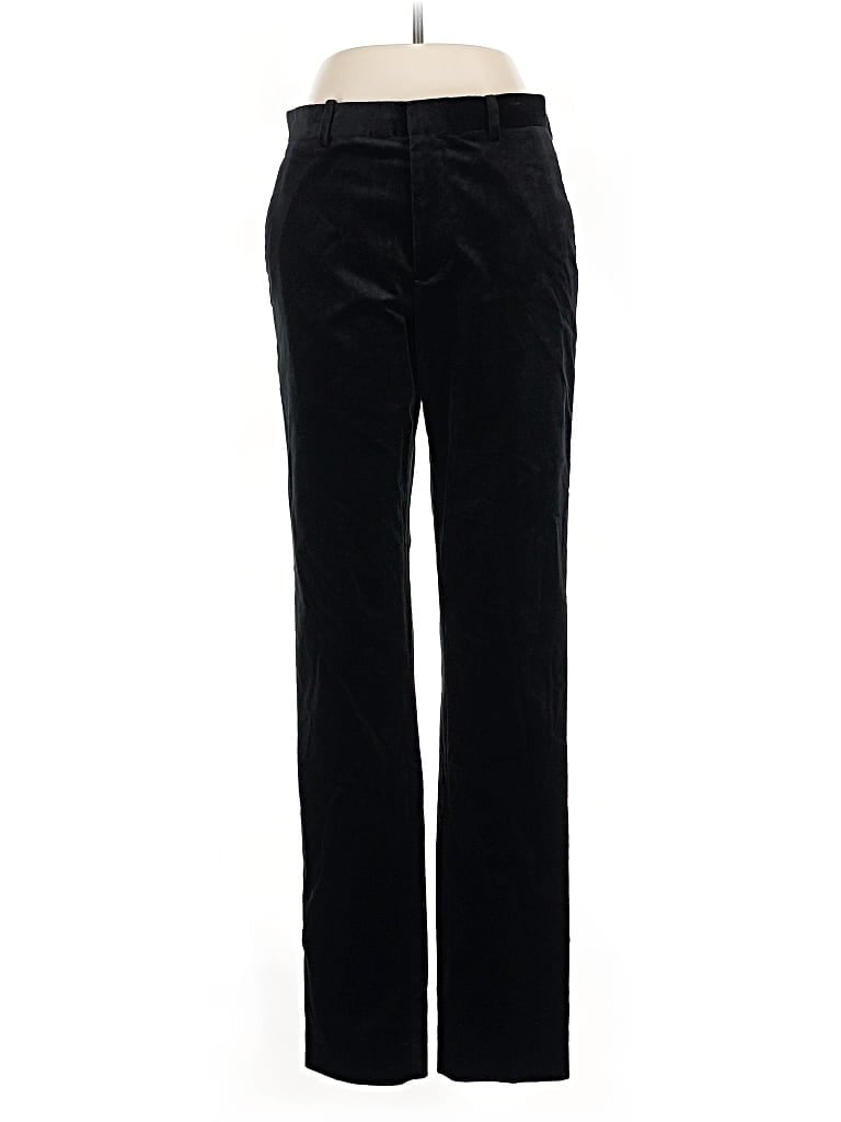 Pre-owned Theory Velour Pants In Black
