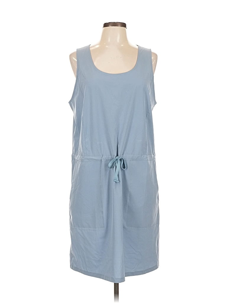 Pre-owned Patagonia Casual Dress In Blue