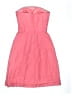 Glint 100% Polyester Solid Pink Cocktail Dress Size 00 - photo 2