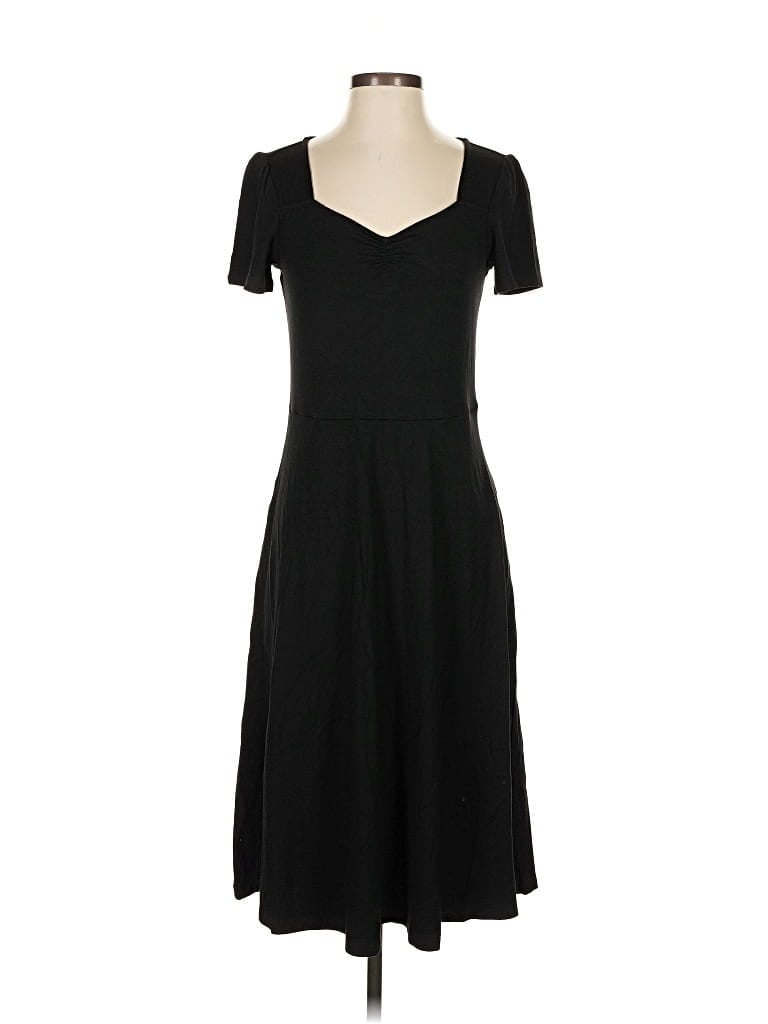 Pre-owned Ann Taylor Factory Casual Dress In Black