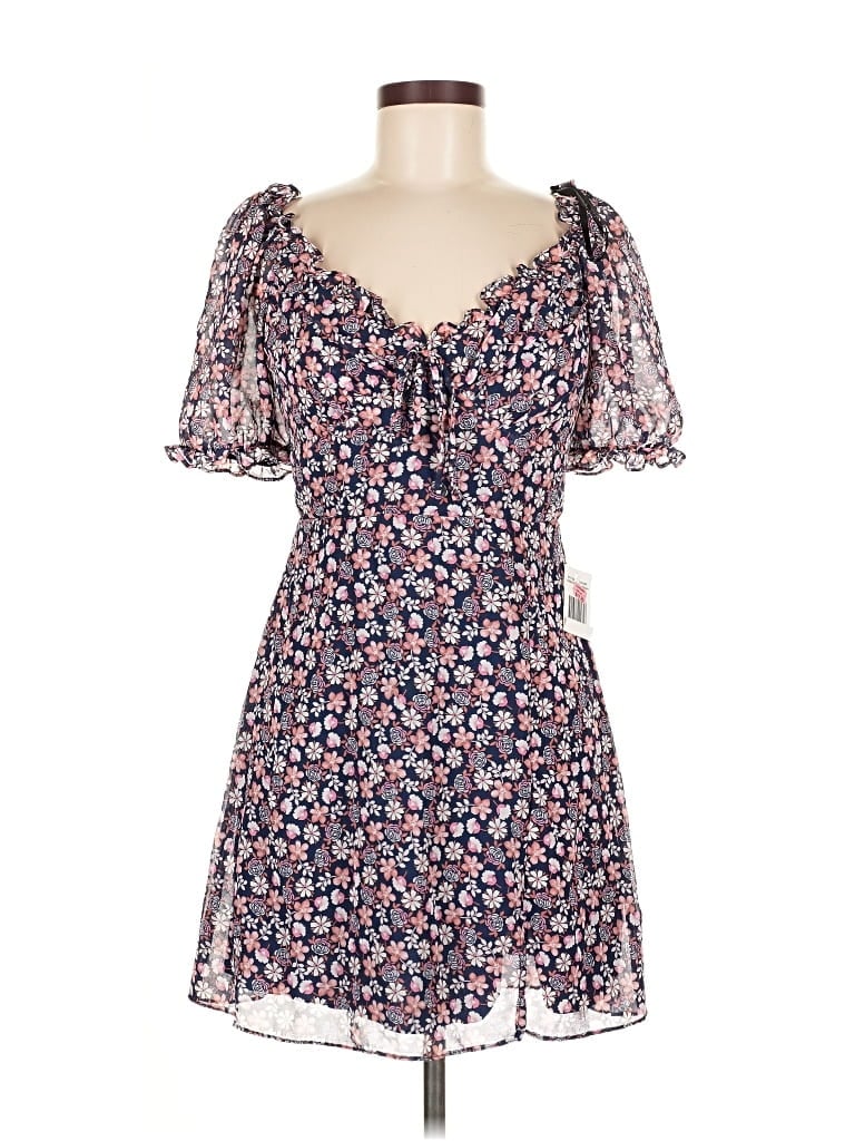 B. Smart Casual Dress In Blue