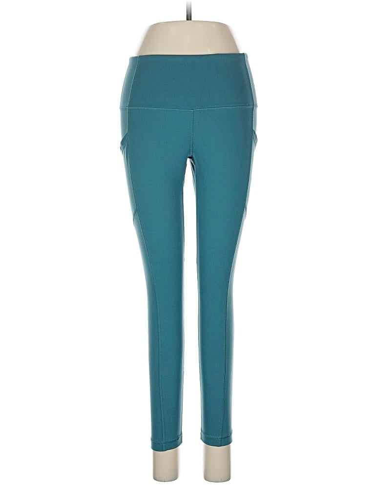 Pre-owned Yogalicious Active Pants In Blue