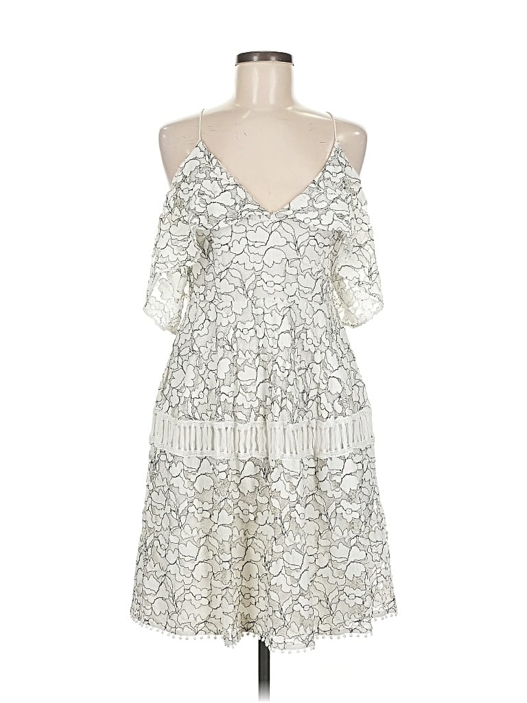Pre-owned Nicholas Cocktail Dress In White
