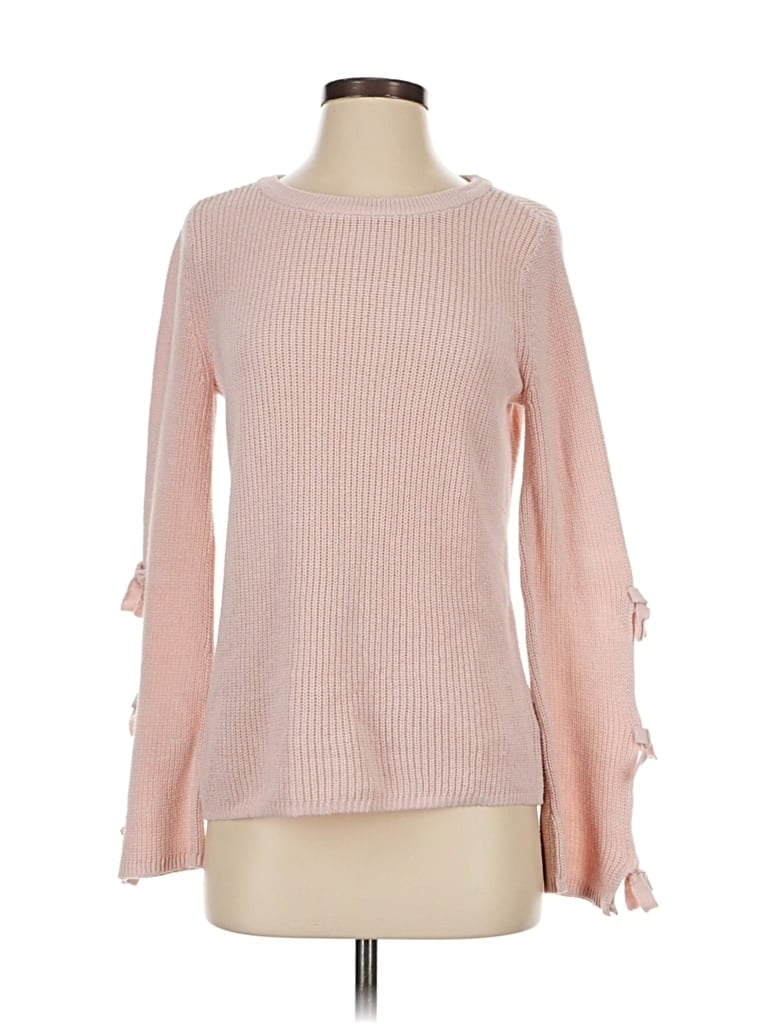 Pre-owned Elle Pullover Sweater In Pink