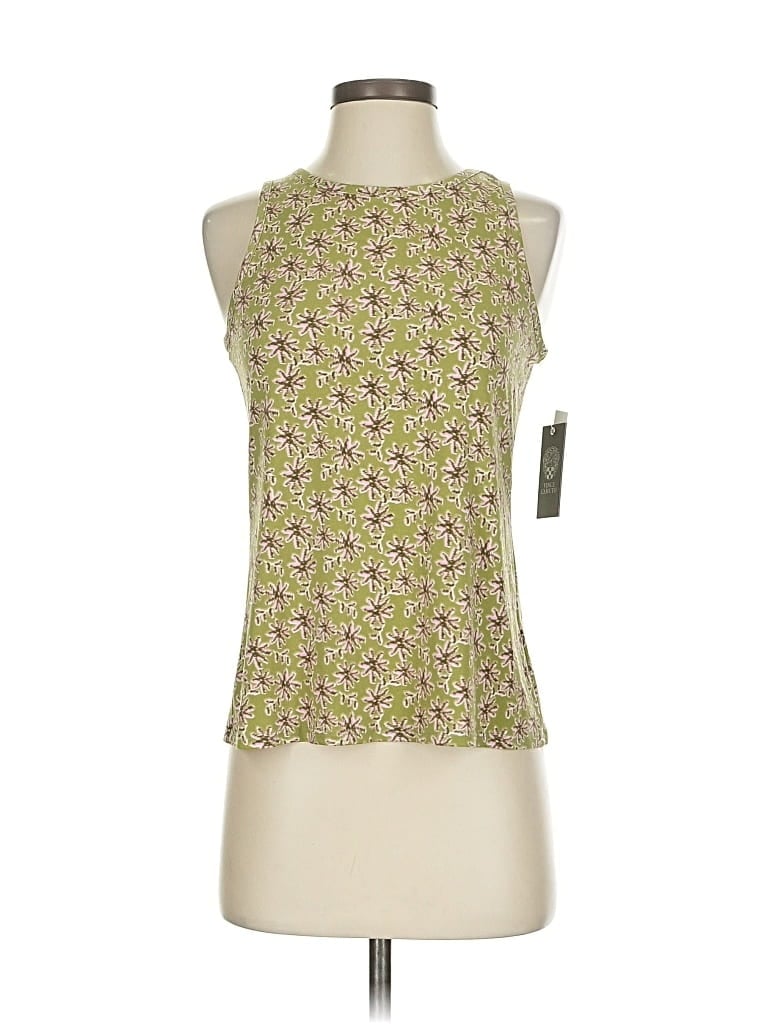 Vince Camuto Sleeveless Blouse In Green