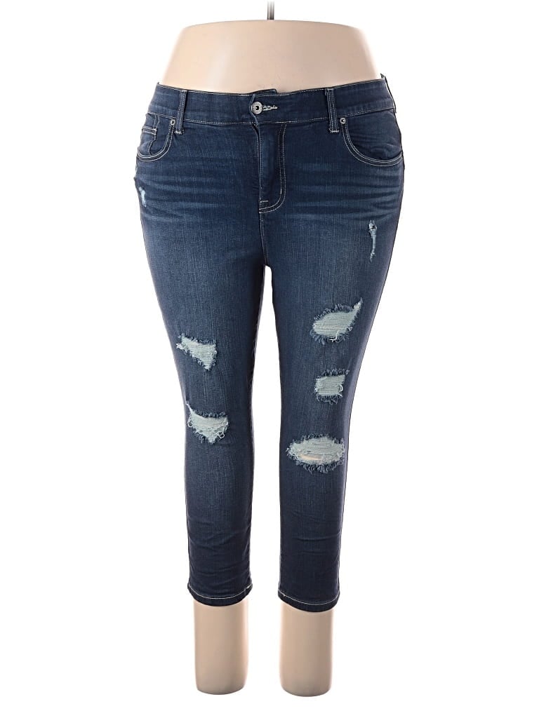 Pre-owned Torrid Jeans In Blue