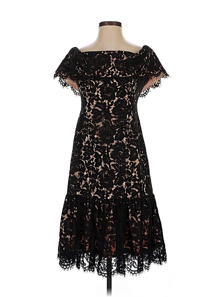 Pre-owned Eliza J Cocktail Dress In Black