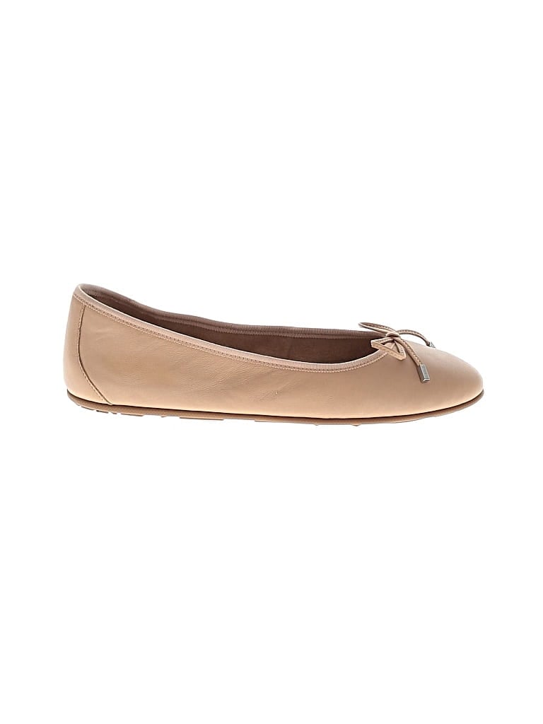 Pre-owned Aerosoles Flats In Brown