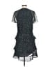 Madewell 100% Polyester Animal Print Gray Cocktail Dress Size 6 - photo 2