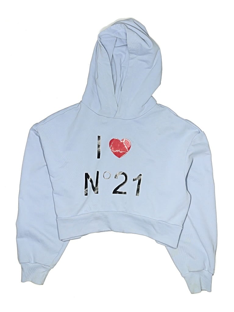 Click to view more detailed imagery on our partner's website Pre-owned N°21 Kids' Sweatshirt In Blue