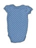 Huggies Polka Dots Blue Short Sleeve Onesie 0-3 MO / 3 MO - photo 2
