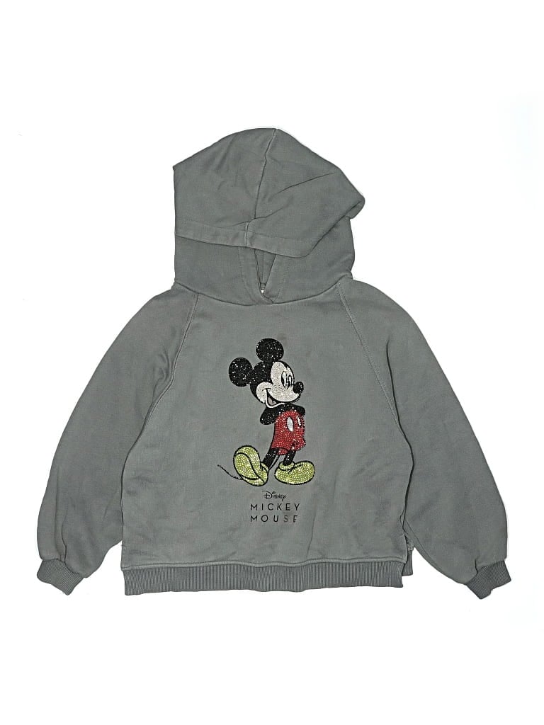 Click to view more detailed imagery on our partner's website Pre-owned Zara Kids' Pullover Hoodie In Gray