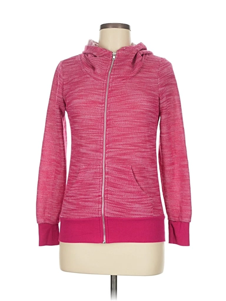 Pre-owned Miss Chievous Zip Up Hoodie In Pink