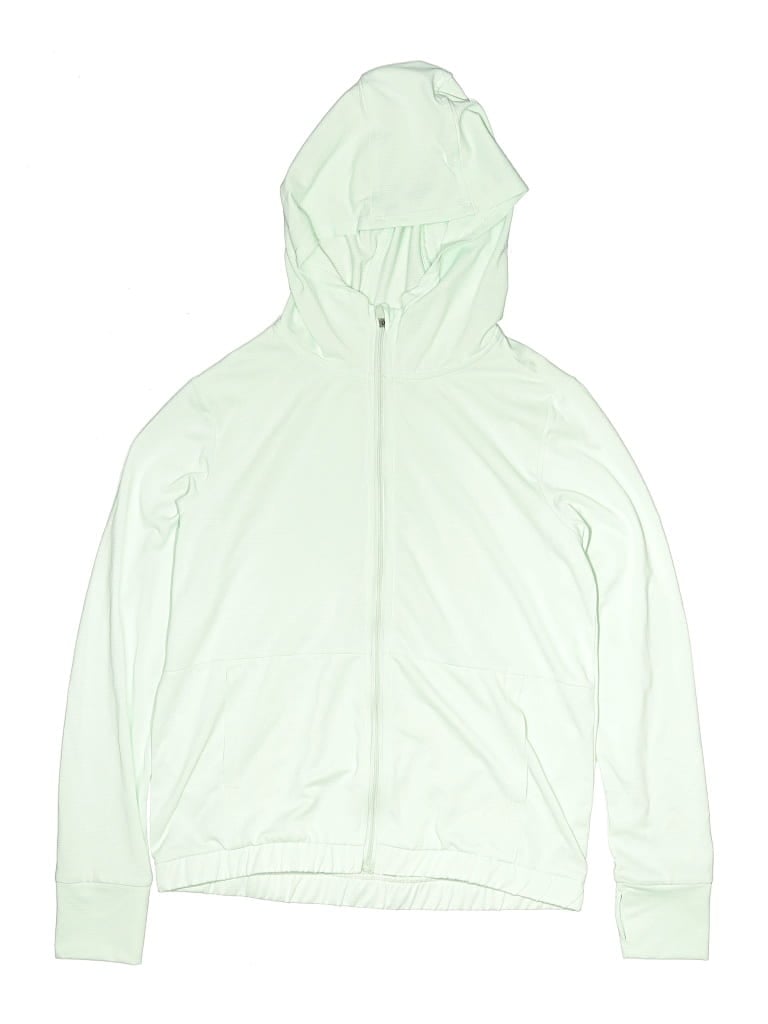 90 Degree By Reflex Zip Up Hoodie In Green