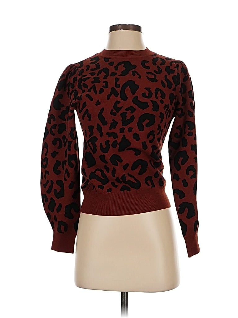 Pre-owned 525 America Turtleneck Sweater In Burgundy