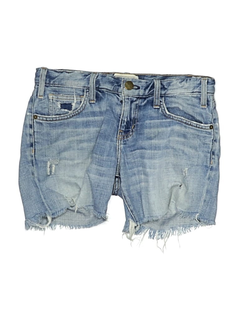 Pre-owned Current Elliott Denim Shorts In Blue