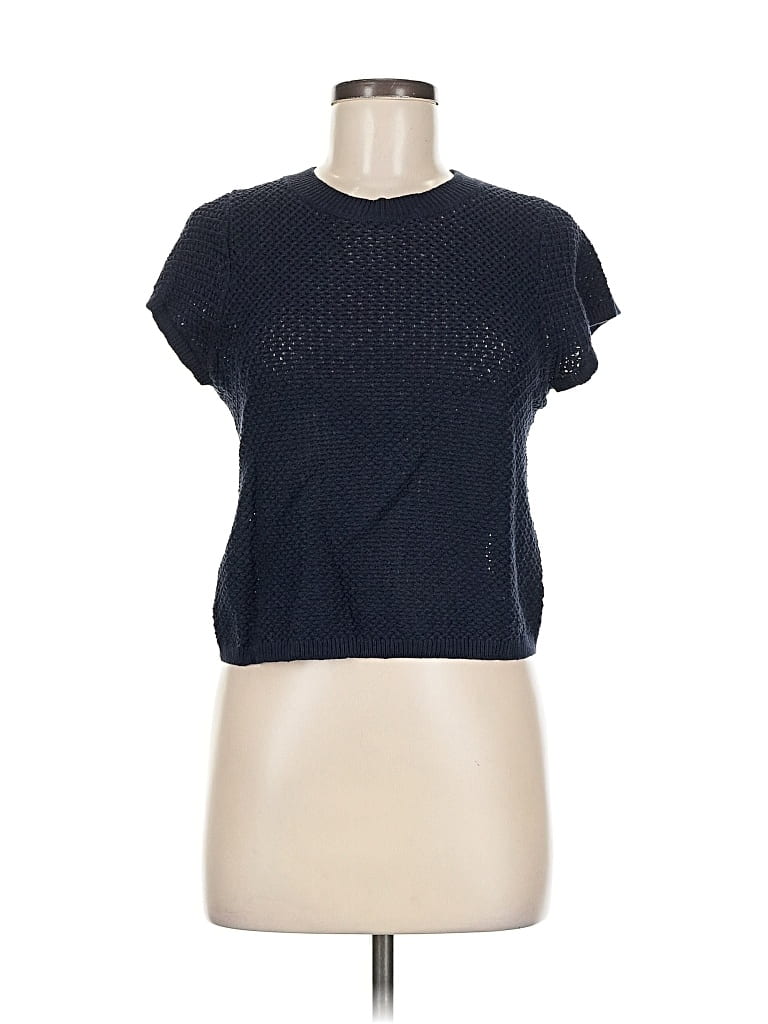 Pre-owned Banana Republic Factory Store Cardigan Sweater In Blue