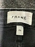 FRAME Chevron-herringbone Black Jeans Size 26 waist - photo 7