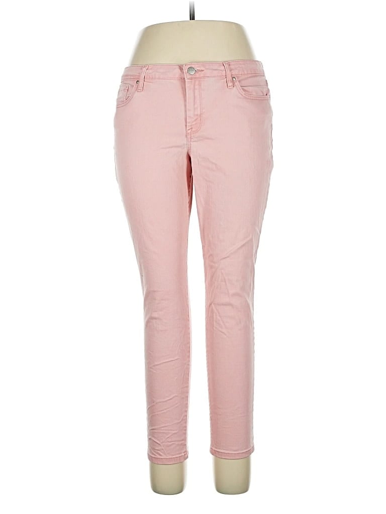 JESSICA SIMPSON Pre-owned Jeans In Pink