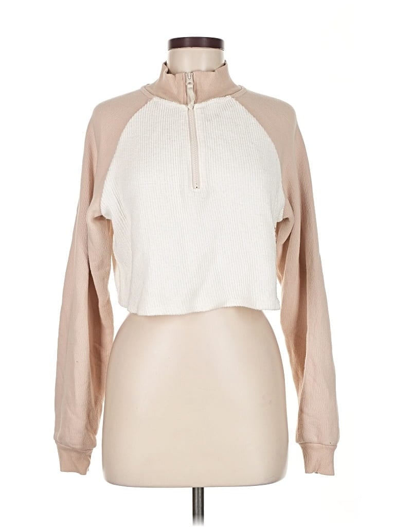 Pre-owned L*space Pullover Sweater In Brown