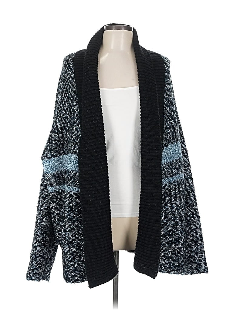 Pre-owned John & Jenn Cardigan Sweater In Blue