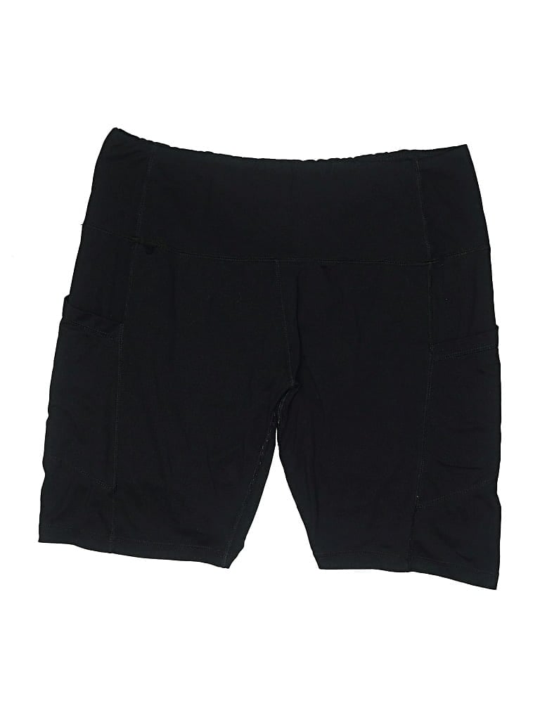 Pre-owned Unbranded Cargo Shorts In Black