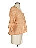 Every 100% Ramie Orange 3/4 Sleeve Blouse Size XS - photo 4