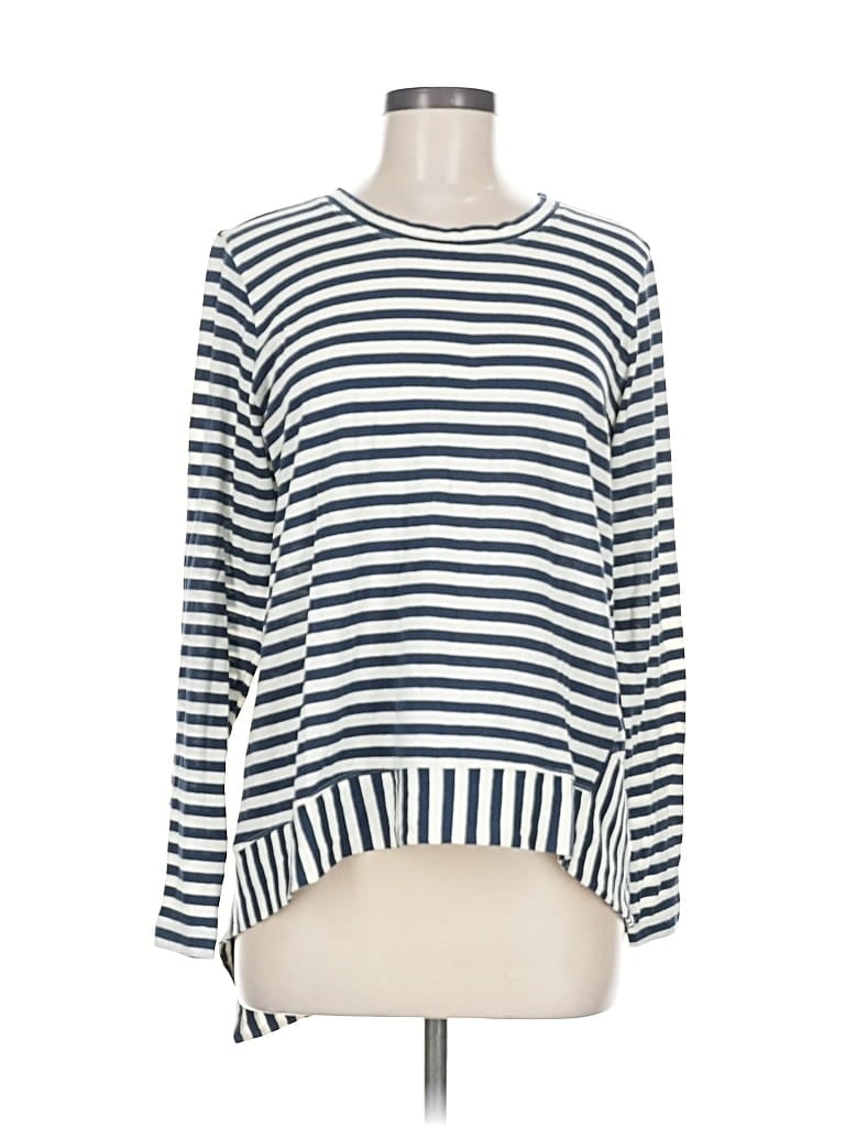 Pre-owned Cabi Long Sleeve T-shirt In Blue