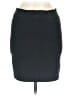 BCBGMAXAZRIA Solid Black Casual Skirt Size M - photo 2
